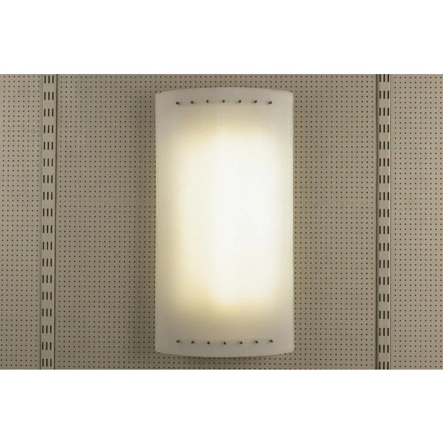 Large Factory Wall Lamp in Acrylic Glass, Germany, 1950s For Sale - Image 11 of 11