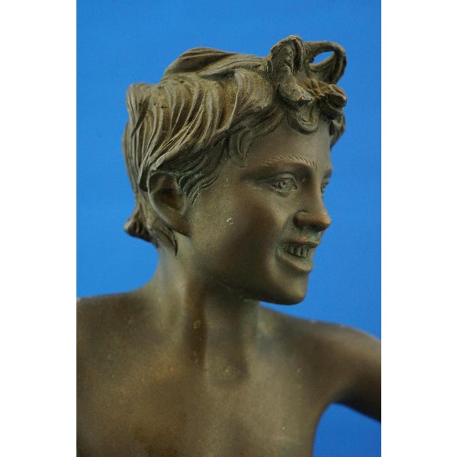 Vincenzo Gemito, Art Nouveau Nude Sculpture of Water Carrier with a Fountain, Late 1800s, Bronze For Sale - Image 15 of 18