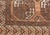 Antique Turkomen Ersari Rug With Gul Design in Orange, Brown 9'7 X 12'10 For Sale - Image 11 of 16