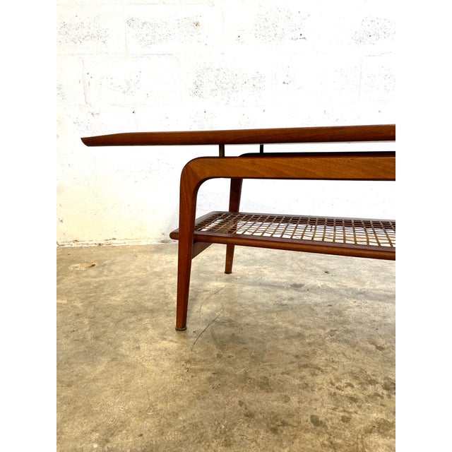 Wood Arne Hovmand Olsen Danish Modern Coffee Table For Sale - Image 7 of 10