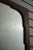 Traditional Stickley Attributed Cherry Hanging Wall Mirror For Sale - Image 3 of 8