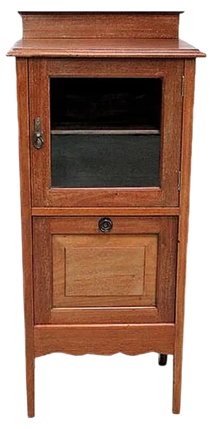 Small Display Cabinet and Magazine Rack, 1920s