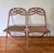 Antique French Folding Garden Chairs Set of 4 For Sale - Image 10 of 12