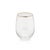 Update your glassware collection with the classic and simple Optic All-Purpose Glasses. Featuring clear glass with gold...