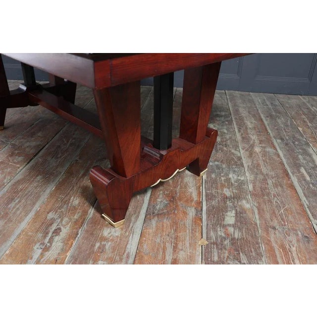 French Art Deco Dining Table, 1930s For Sale - Image 10 of 13