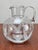 Vintage Tiffany & Co. Etched Crystal Pitcher Featuring a Lily of the Valley Floral Motif For Sale - Image 4 of 9