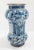 17th Century Italian Blue and White Majolica Maiolica Faience Albarello Drug Jar For Sale - Image 4 of 12
