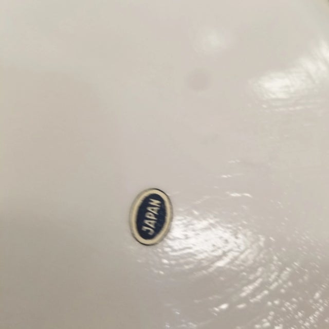 Ceramic Vintage Blanc De Chine Reticulated Chinoiserie Vase With Cherry Blossom Motif For Sale - Image 7 of 7