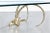 Mid-Century Modern Mid-Century Modern Brass Ibex Ram's Head Coffee Table Styled After Alain Chervet For Sale - Image 3 of 11