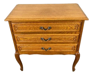 Vintage French Oak Chest of Drawers