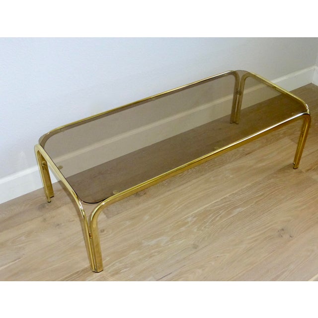 Coffee Table Brass Smoked Glass Coffee Table Design Ideas