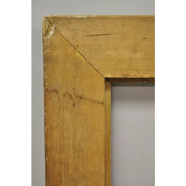 Early 20th Century Italian Polychrome Parcel Gilt Carved Wood 51x33 Florentine Painting Frame For Sale - Image 10 of 12