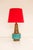 Bitossi Pottery Lamp in Rimini Blue Ceramic by Aldo Londi, Italy, 1970s For Sale - Image 12 of 18