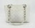 Chanel Quilted White Caviar Grand Shopper Tote in fair condition. Quilted white caviar leather exterior trimmed with...