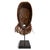 Early 20th Century Antique Old Lega Mask on Stand For Sale - Image 5 of 6