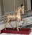 Brass Vintage Solid Brass Equestrian Carousel Horse, Polished For Sale - Image 8 of 8