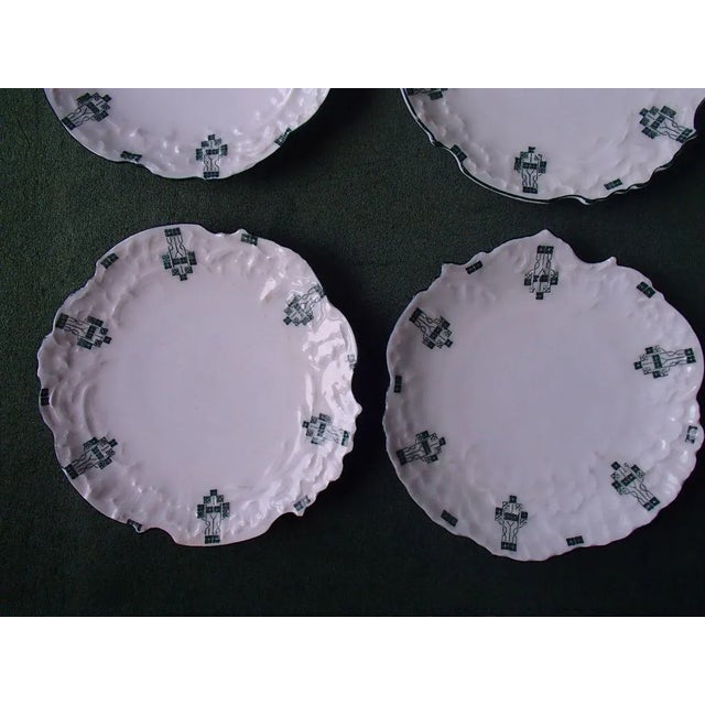Small Antique Plates, Set of 6 For Sale - Image 15 of 18
