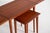 Wood Vintage Scandinavian Extendable Nesting Tables, Denmark, 1960s, Set of 2 For Sale - Image 7 of 11