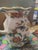 1970s Large 1970s Vintage English Ceramic Hand Painted Custard Jug For Sale - Image 5 of 8