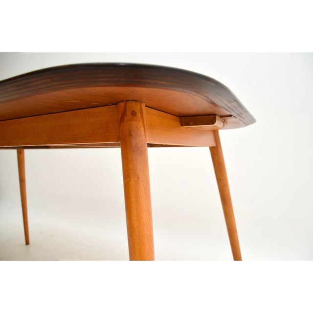 Vintage Extending Dining Table, 1950 For Sale - Image 11 of 12