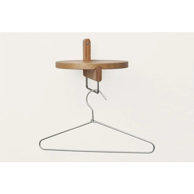 Natural Rondelle Round Shelf with Hanger by Storängen Design For Sale - Image 4 of 6