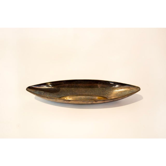 Silver-plated metal valet tray. Gallia Collection Manufacturer: Christofle 1950s