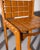 Vintage Studio Handcrafted Oak Counter Stools by John M. Toy - Set of 3 For Sale - Image 15 of 15