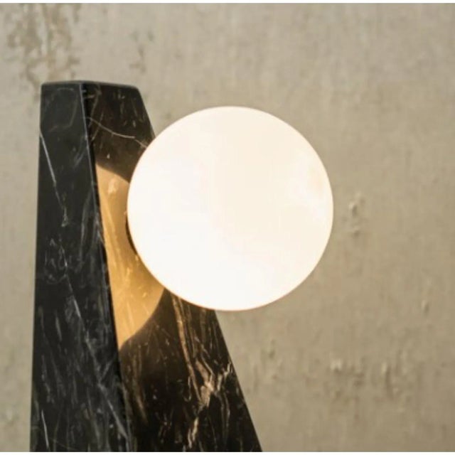 Not Yet Made - Made To Order Point of Contact Marble Lamp by Essenzia For Sale - Image 5 of 6