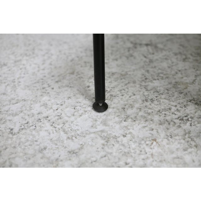 Brown Imitation Leather Lounge Chair, 1950s For Sale - Image 4 of 17