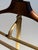 1970s Italian Brass and Wood Valet Stand For Sale In Los Angeles - Image 6 of 11
