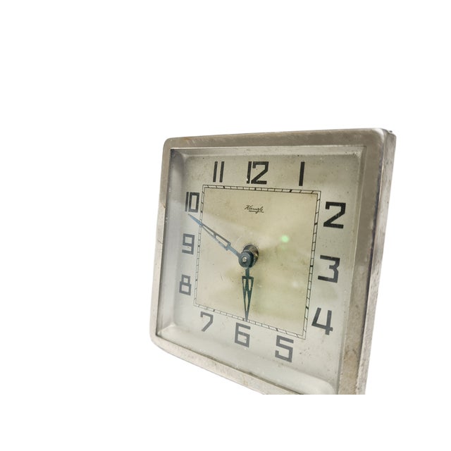 Art Deco German Clock from Kienzle, 1930s For Sale - Image 3 of 10