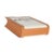 Natural Tan Canvas Calfskin Mini Vertical Cabas For Sale In New York - Image 6 of 9