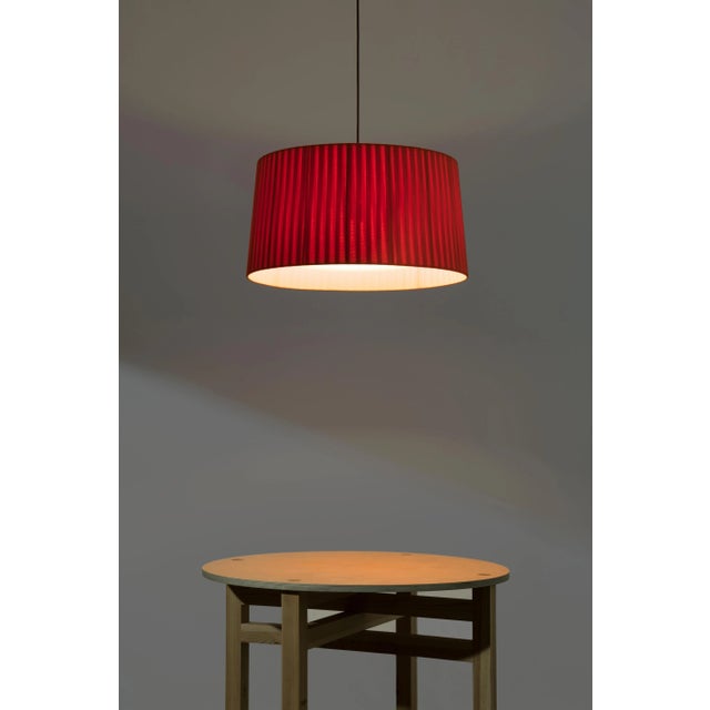 Red Gt6 Pendant Lamp by Santa & Cole For Sale - Image 6 of 7