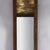 43" Stickley Style Arts & Crafts Oak Trumeau Printed Landscape Wall Mirror C1920 For Sale - Image 6 of 8