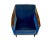 Blue Set of Mid-Century Scandinavian Armchairs, 1960s For Sale - Image 8 of 9