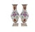 19th Century Vases from Samson, Set of 2 For Sale
