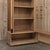 Antique Dutch Solid Cherry Wood Neoclassical Display Bookcase ~ Vitrine With Ebonized Trim For Sale - Image 17 of 18