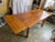 Really wonderful vintage 1963 “Ranch Oak” rectangular dining table Attributed to A. Brandt Co. There is no makers mark on...