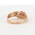 2020s 18k Yellow Gold Ring With 0.29ct Ruby & 0.31ct Diamond Accents For Sale - Image 5 of 18