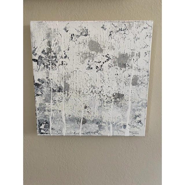 Modern Abstract Oil Painting, Signed For Sale - Image 10 of 11