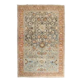 Antique Persian Senneh Bibikabad Rug - 4'7" x 6'6" For Sale