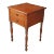 Antique 19th Century Early American Primitive Cherry Accent Table Nightstand For Sale
