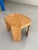 Postmodern Postmodern Octagonal Split Reed Side Table For Sale - Image 3 of 10