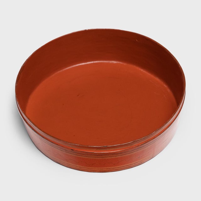 Contemporary Burmese Yun Lacquer Tray, C. 1900 For Sale - Image 3 of 6