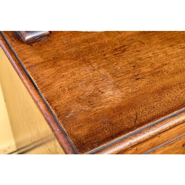 Brown Antique Victorian Period Cupboard Storage Cabinet For Sale - Image 8 of 9