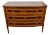Antique Italian Walnut and Pecan Inlaid Chest of Drawers For Sale