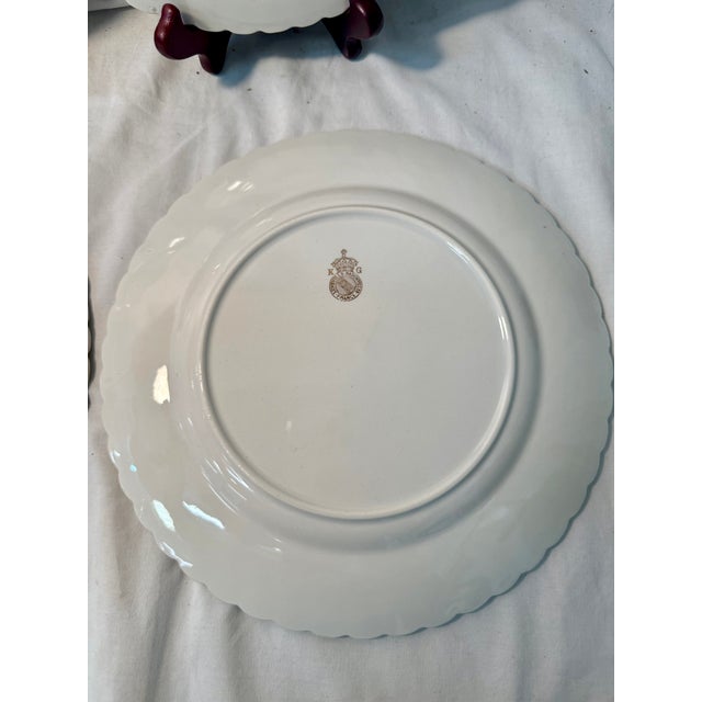 Vintage, French, Luneville, Ceramic Fish Plates - Set of 4 For Sale - Image 9 of 11