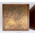 Mid-Century Modern Mid-Century Modern Harry Lunstead Style Wood Cabinet Side Table With Etched Metal Top For Sale - Image 3 of 11