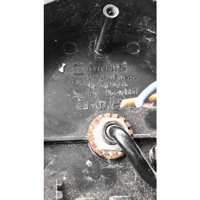 Mid-Century Modern Ernesto Gismondi for Artemide Sintesi Faretto Wall Lamp, Italy 1970s by Ernesto Gismondi For Sale - Image 3 of 8