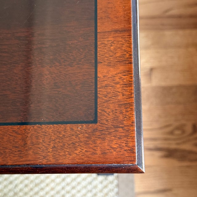 1990s Stickley Chinese Chippendale Side Table For Sale - Image 5 of 9